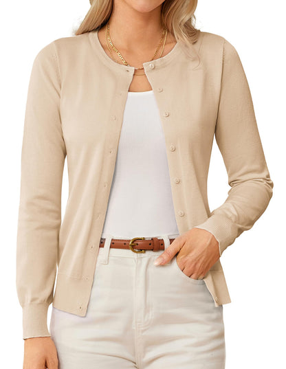 GRACE KARIN Knit Cardigan Sweaters for Women Lightweight Fall Outfits 2026