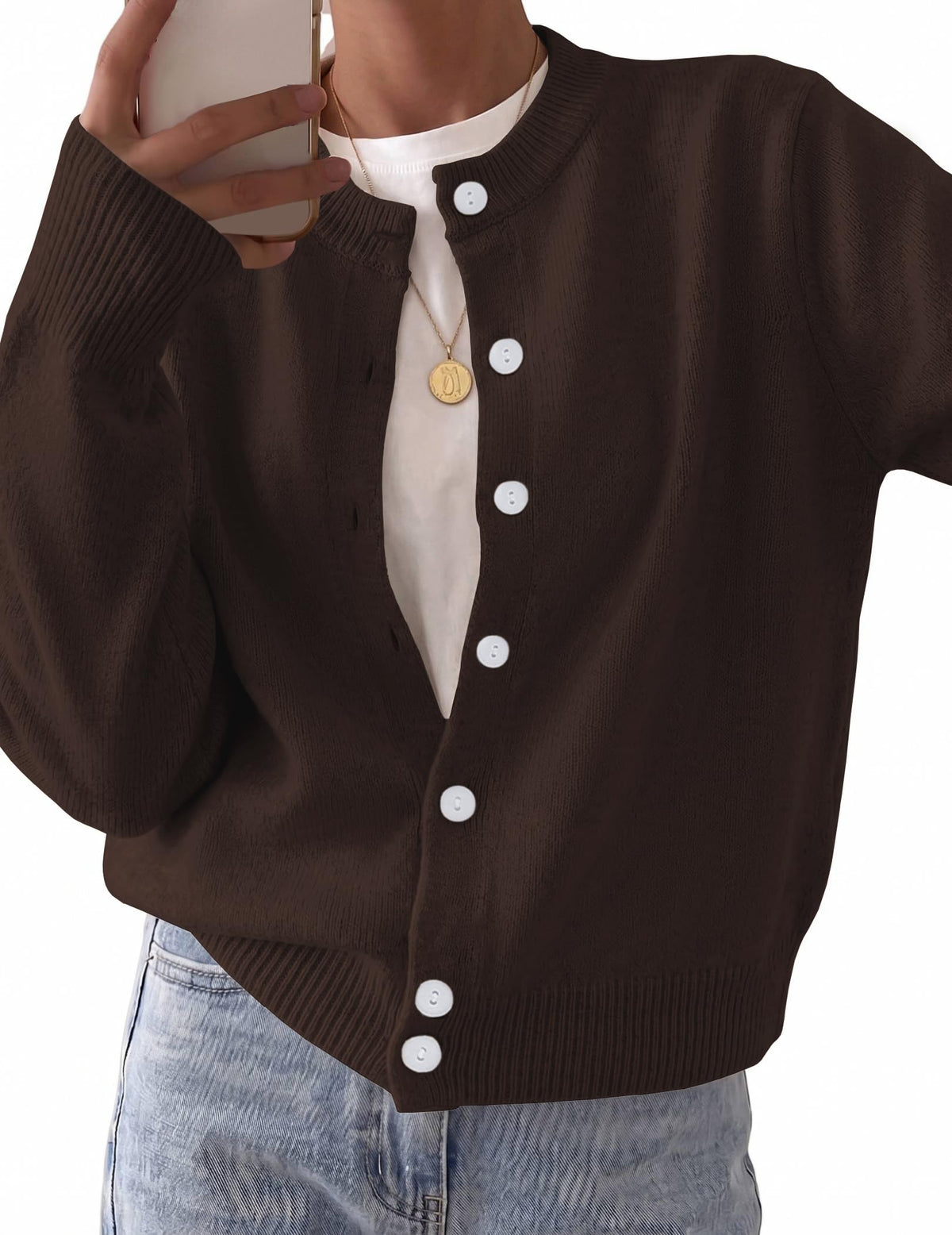 Zeagoo Wool Blend Cardigan Sweaters for Women 2026 Casual Fall Outfits