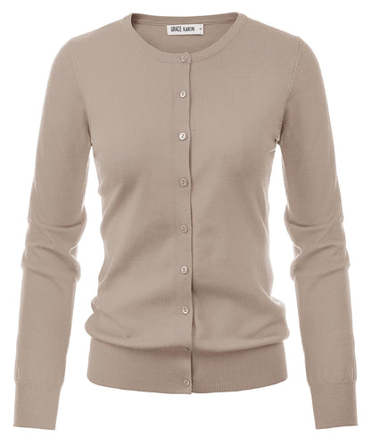 GRACE KARIN Knit Cardigan Sweaters for Women Lightweight Fall Outfits 2026