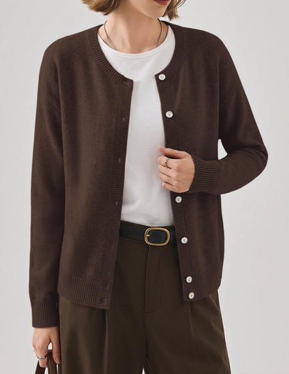 Zeagoo Wool Blend Cardigan Sweaters for Women 2026 Casual Fall Outfits
