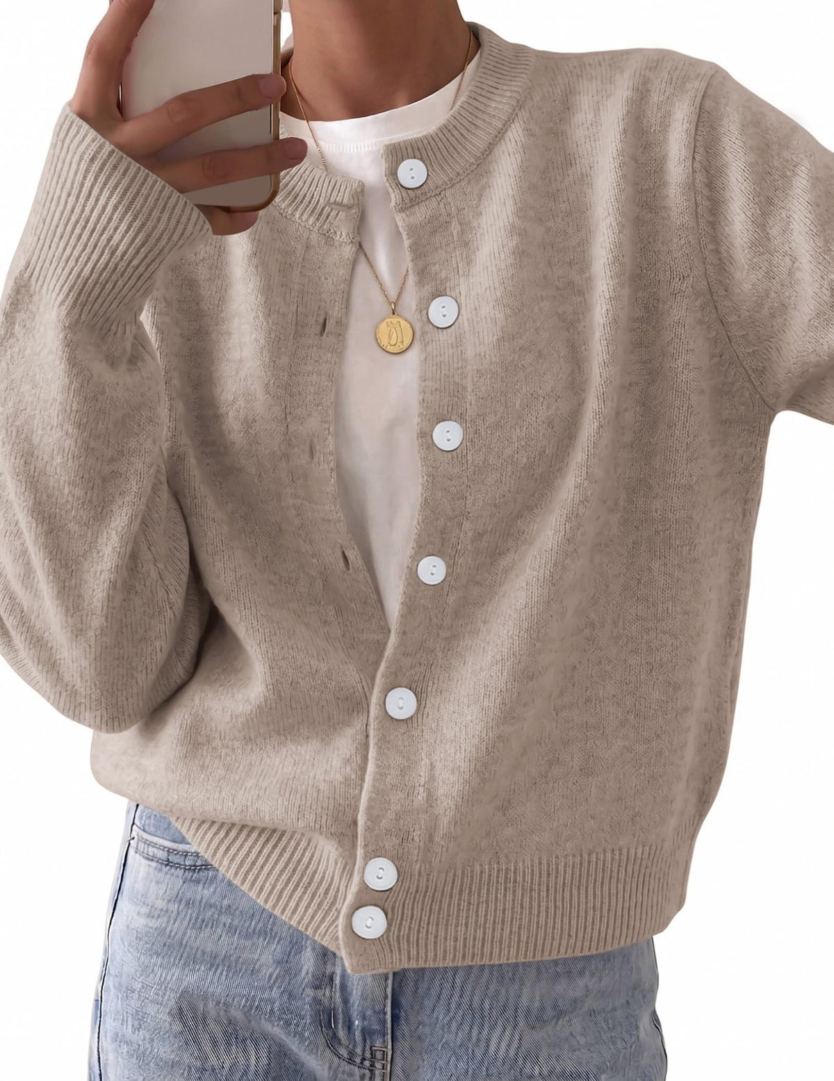 Zeagoo Wool Blend Cardigan Sweaters for Women 2026 Casual Fall Outfits